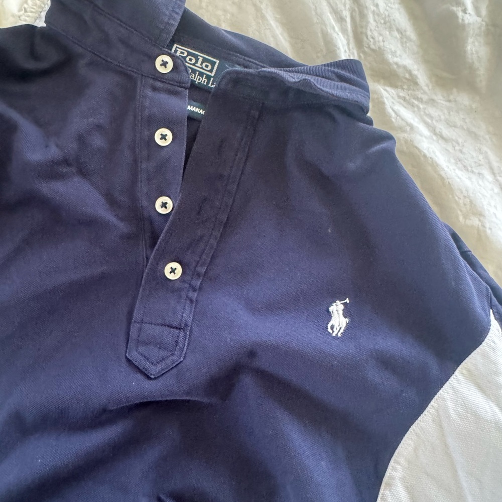 Ralph Lauren Dark Blue Tennis Polo Shirt